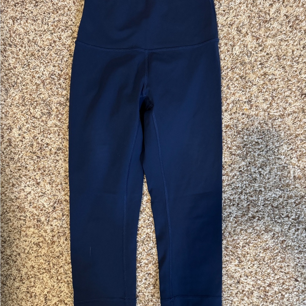 Lululemon Athletica Blue High-Waisted Leggings